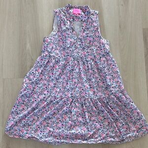 Lilly Pulitzer Cotton Novella Dress in Fun Run Repeat Ditsy